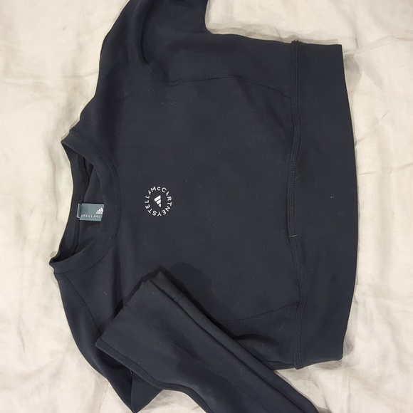 Adidas Stella McCartney TrueStrength Yoga Crop Top - Picture 2 of 4